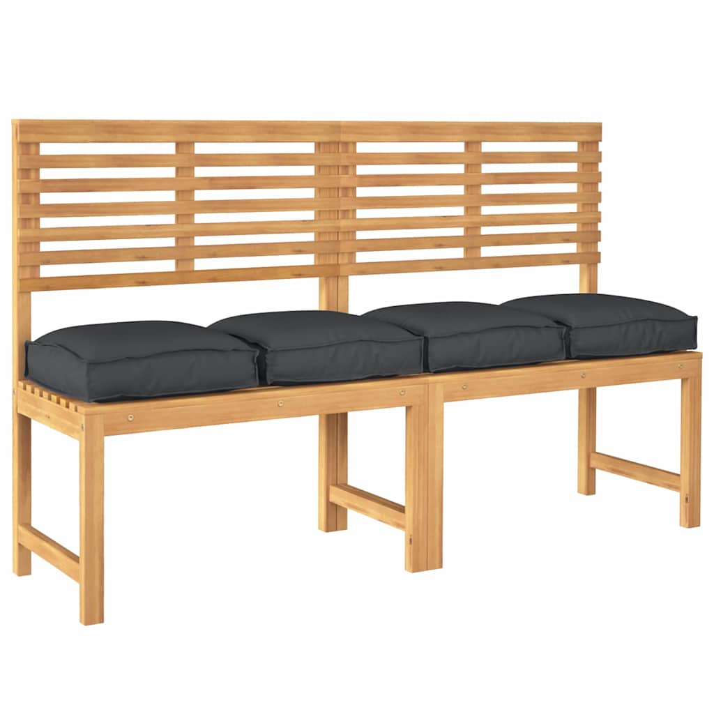 Pallet Cushion for suitable for Seat 4 pcs Black 40 x 40 x 8 cm