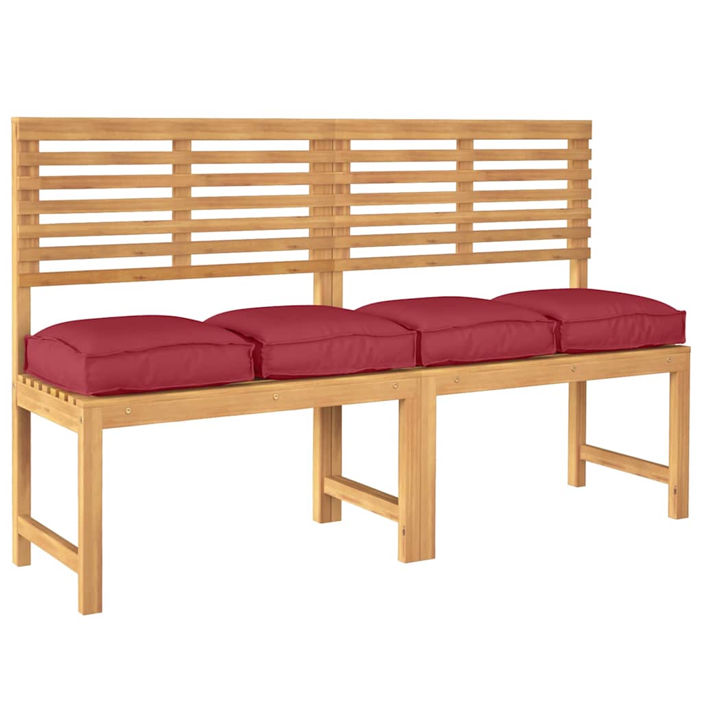Pallet Cushion for suitable for Seat 4 pcs Wine Red