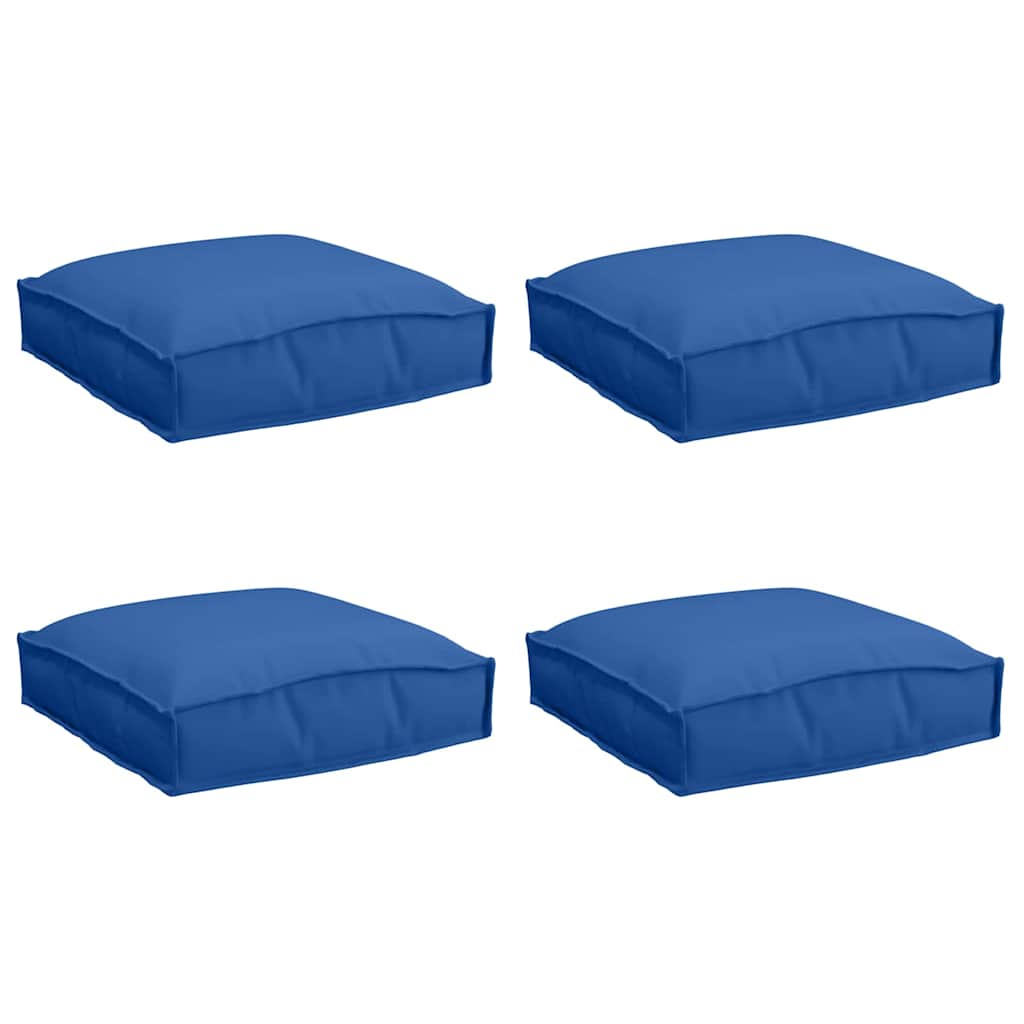 Pallet Cushion for suitable for Seat 4 pcs Royal blue