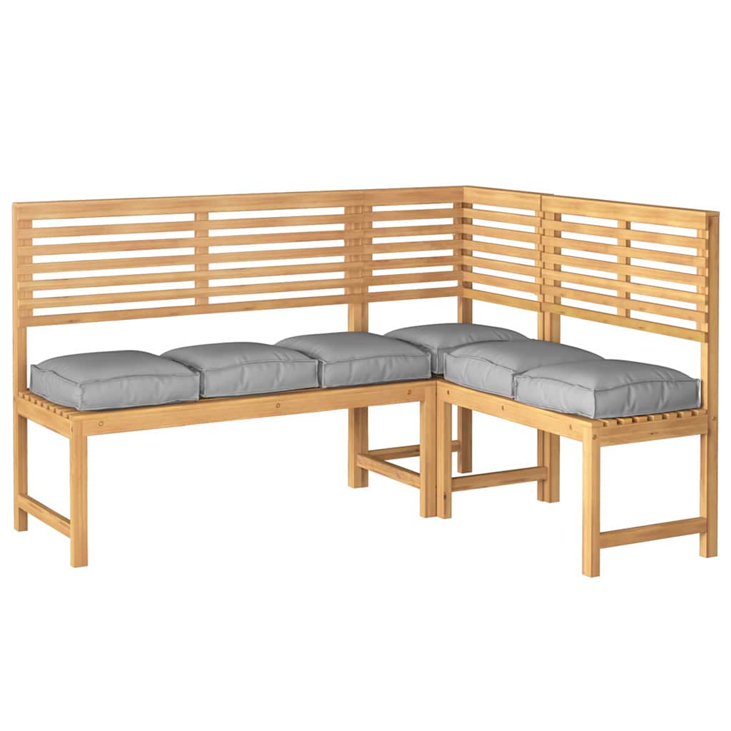 Pallet Cushion for suitable for Seat 6 pcs Grey 40 x 40 x 8 cm