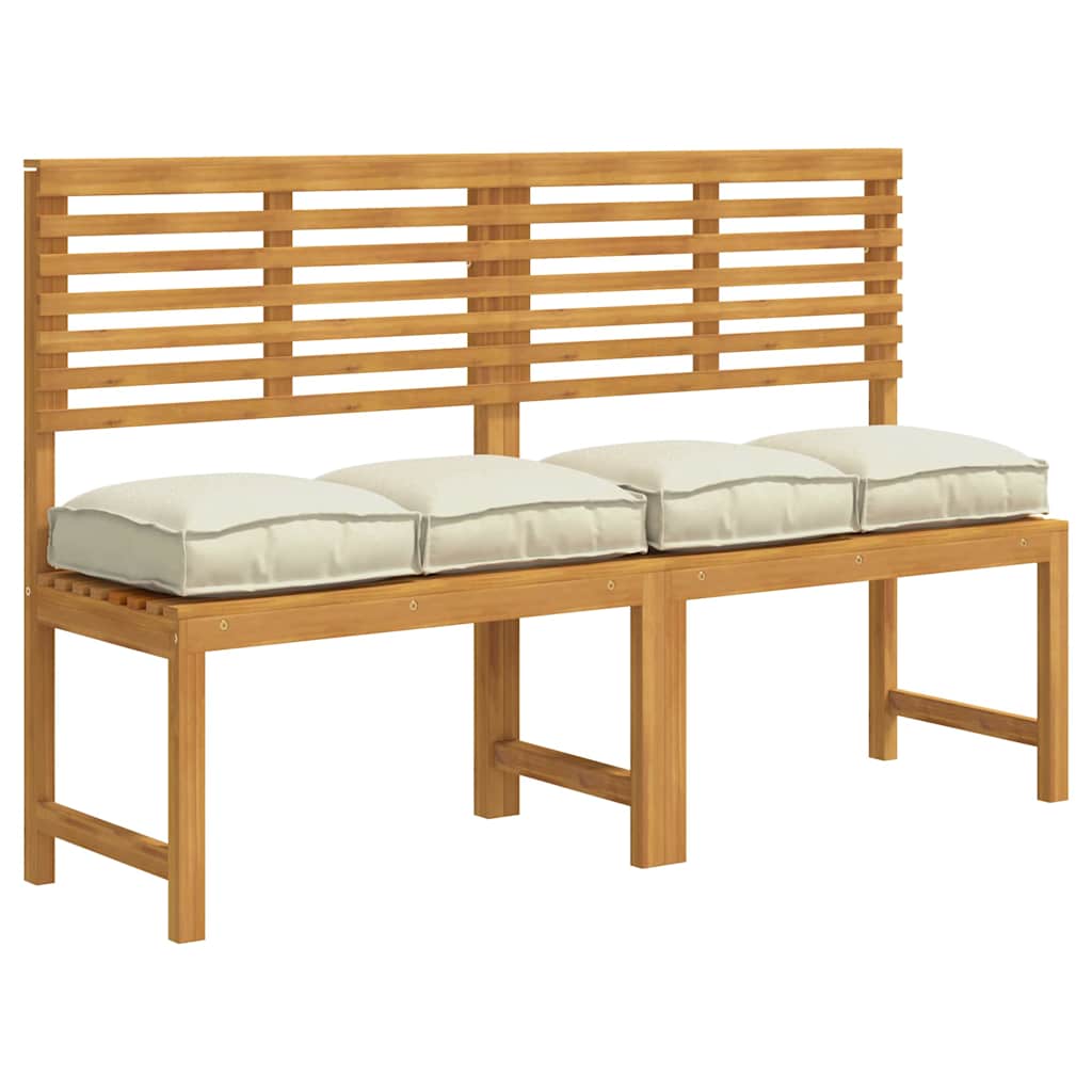 Pallet Cushion for suitable for Seat 6 pcs Cream 40 x 40 x 8 cm