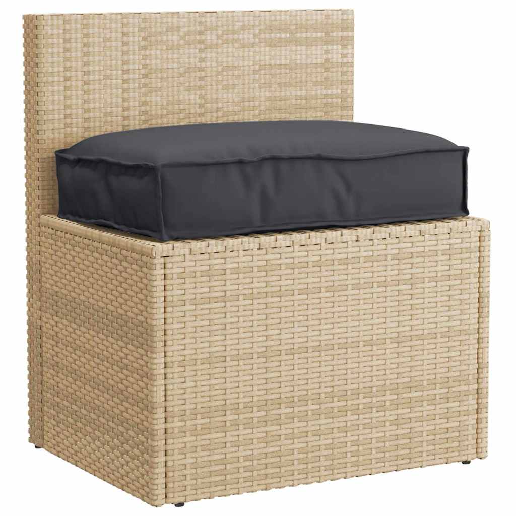 Pallet Cushion for suitable for Seat Black 60 x 40 x 8 cm