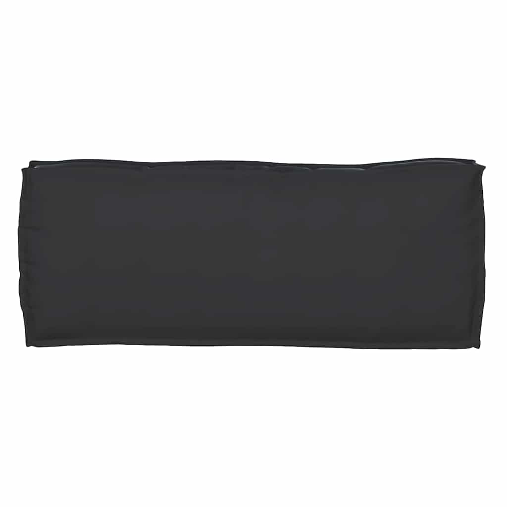 Pallet Cushion for Bench Black 100 x 40 x 8 cm Oxford fabric