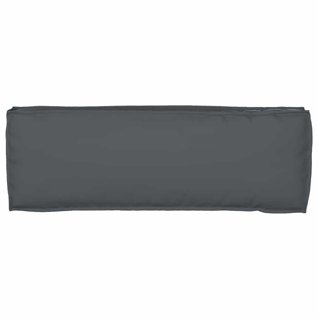 Pallet Cushion for Bench Anthracite 120 x 40 x 8 cm