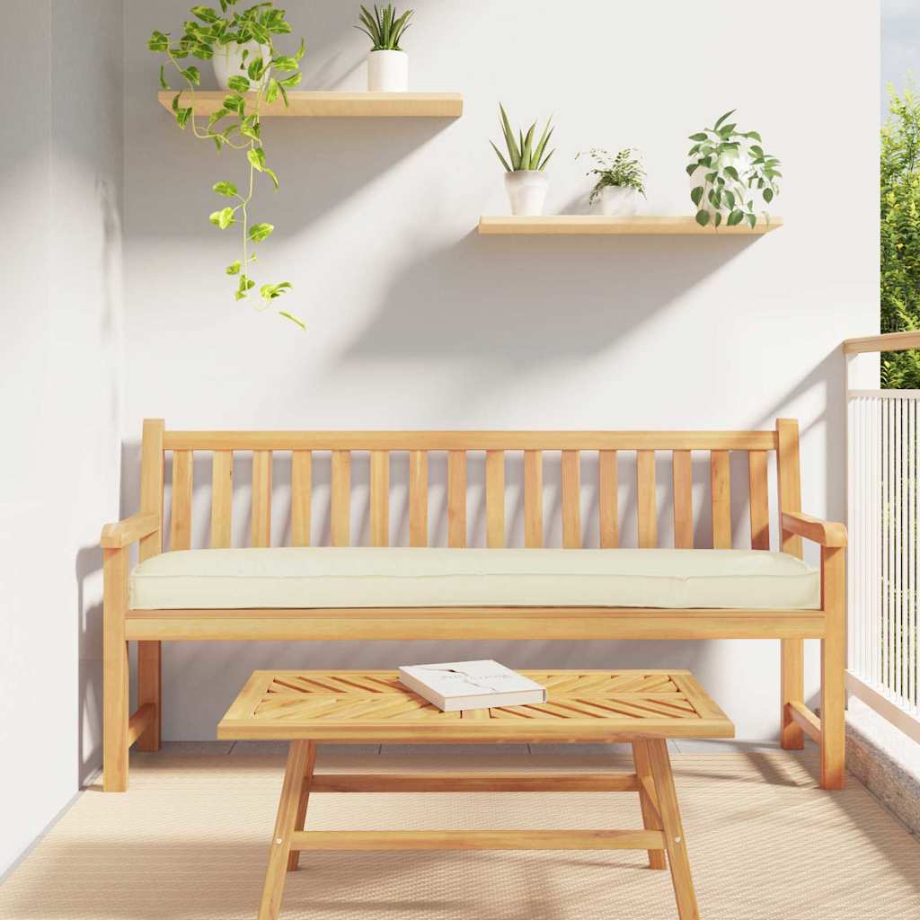 Pallet Cushion Cream 180 x 40 x 8 cm Oxford fabric