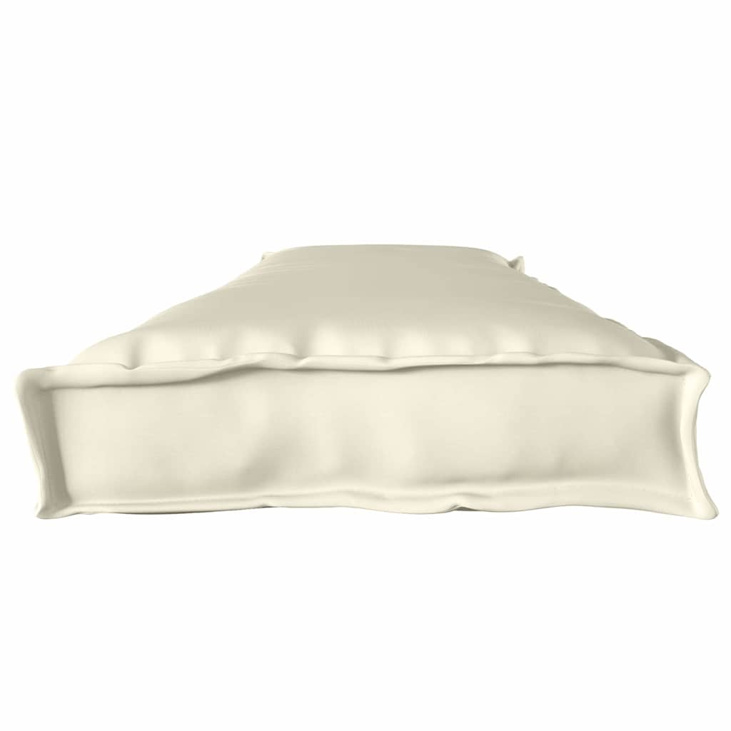 Pallet Cushion Cream 180 x 40 x 8 cm Oxford fabric