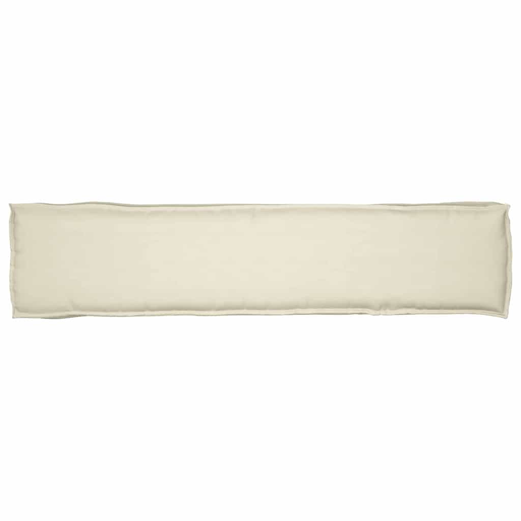 Pallet Cushion Cream 180 x 40 x 8 cm Oxford fabric