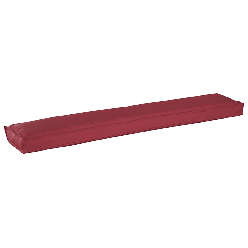 Pallet Cushion Wine red 200 x 40 x 8 cm Oxford fabric