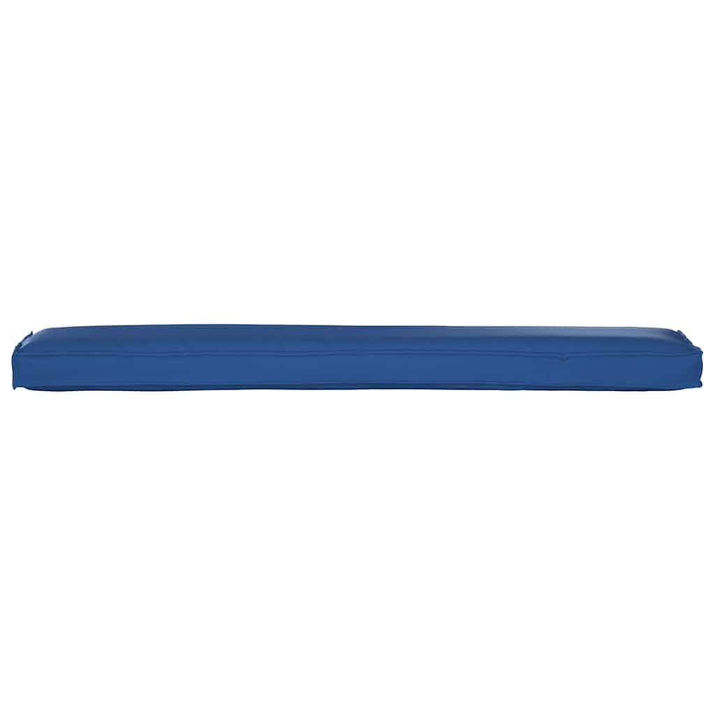 Pallet Cushion Royal blue 200 x 40 x 8 cm Oxford fabric