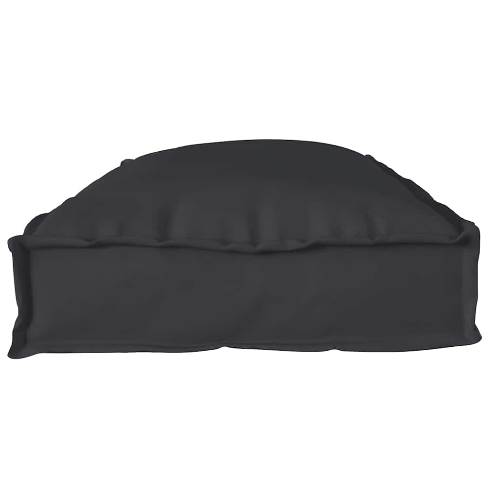 Pallet Cushion Set 2 pcs Black 100 x 40 x 8 cm Oxford fabric