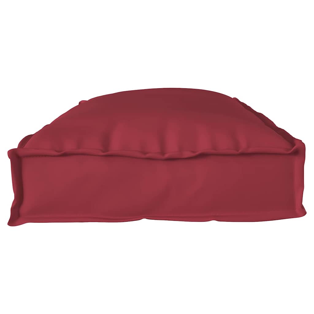 Pallet Cushion Set 2 pcs Wine red 100 x 40 x 8 cm Oxford fabric