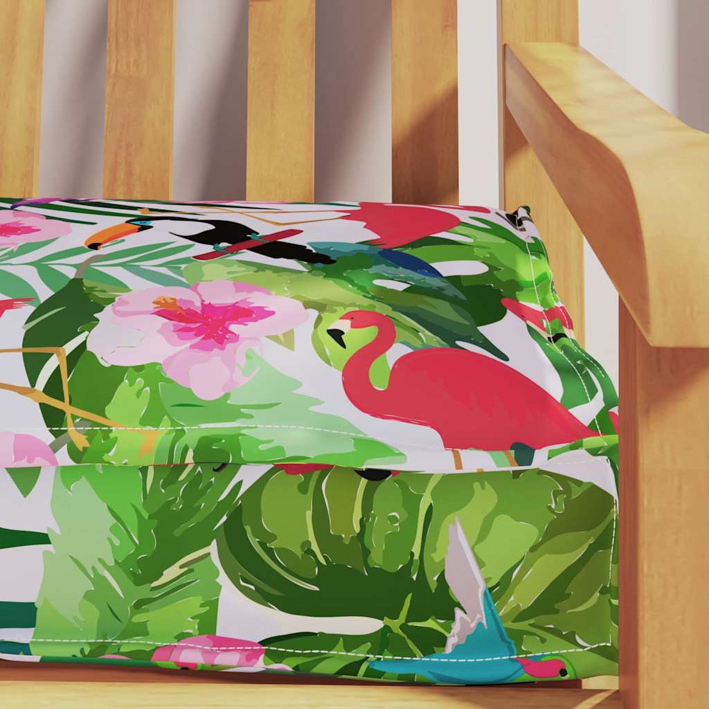Pallet Cushion Set Floral 2 pcs Tropical jungle 180 x 40 x 8 cm