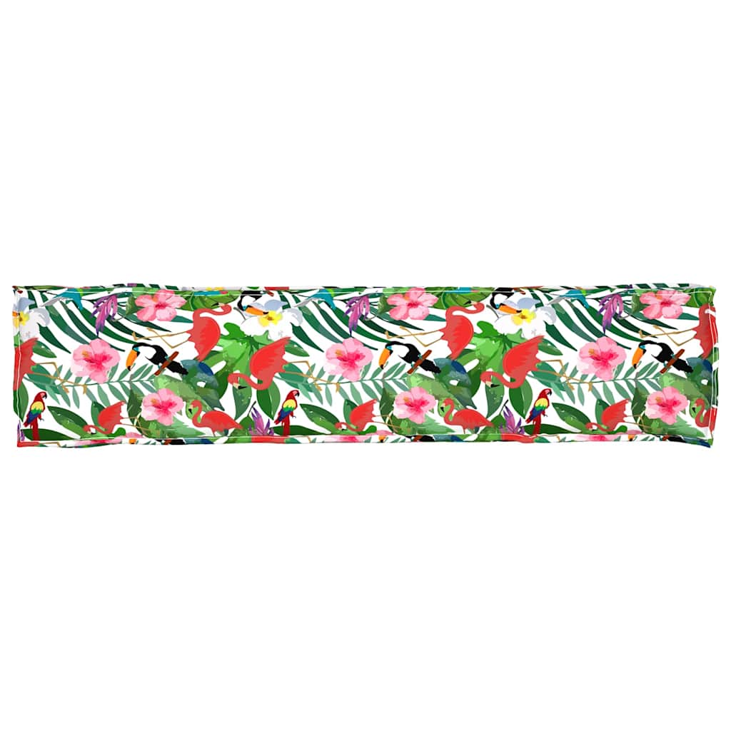 Pallet Cushion Set Floral 2 pcs Tropical jungle 180 x 40 x 8 cm