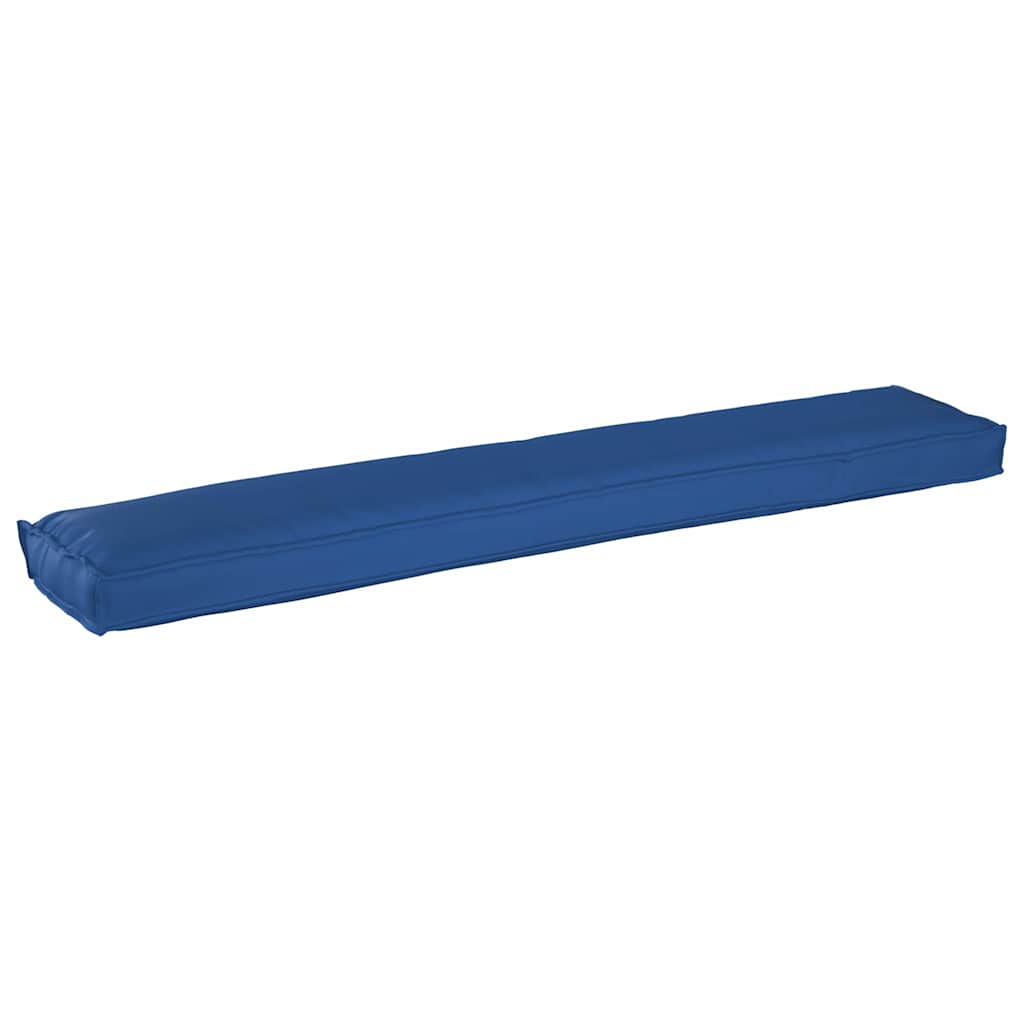 Pallet Cushion Set 2 pcs Royal blue 200 x 40 x 8 cm