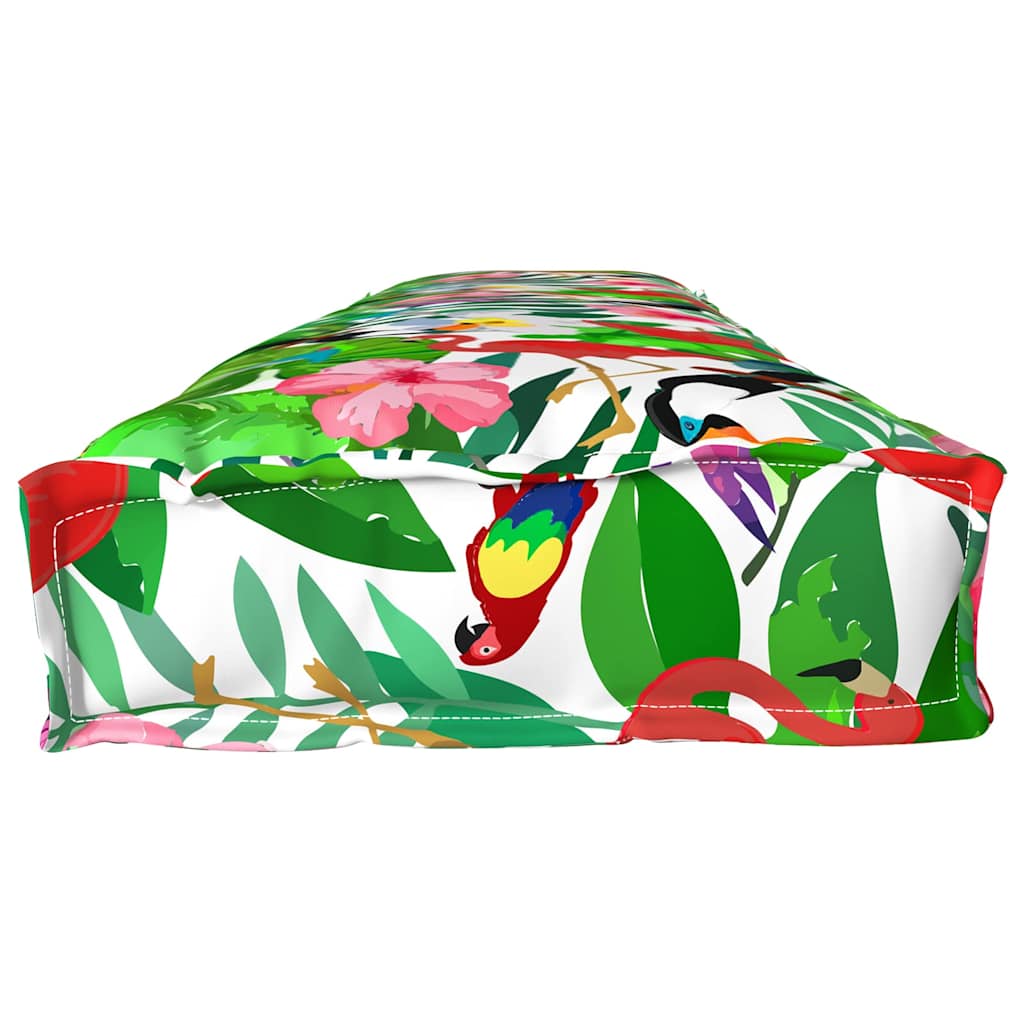 Pallet Cushion Set Floral 2 pcs Tropical jungle 200 x 40 x 8 cm