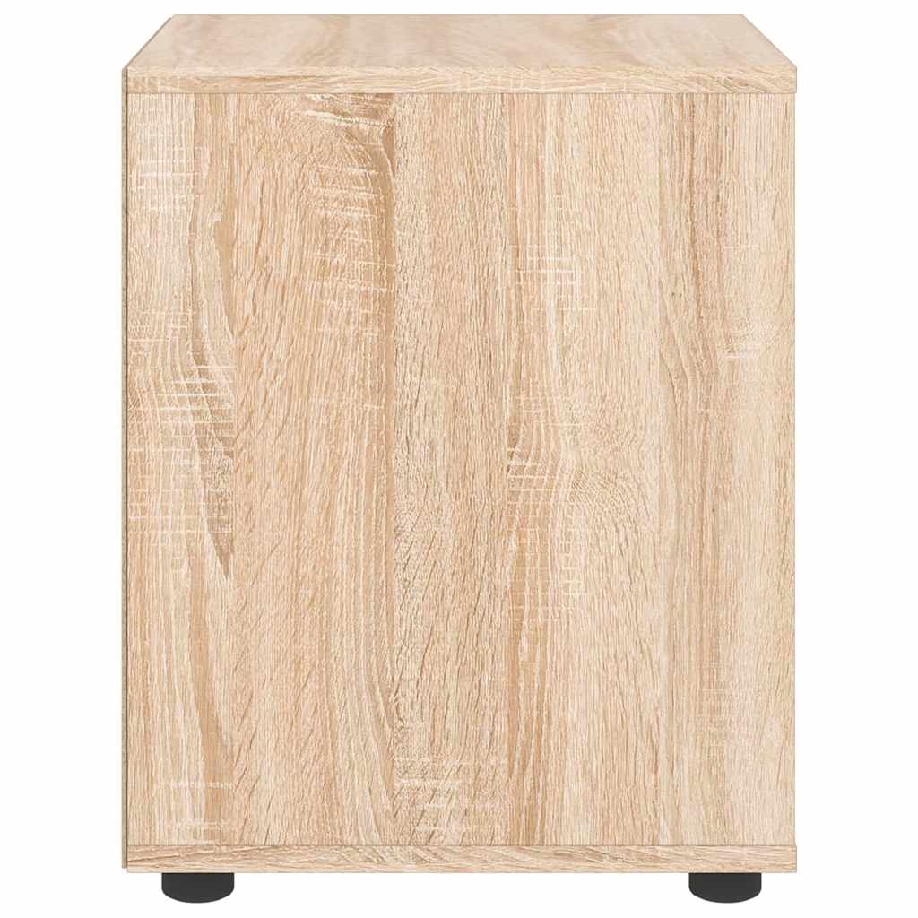 Bedside Cabinet VISNES Sonoma Oak 45x40x50 cm Engineered Wood