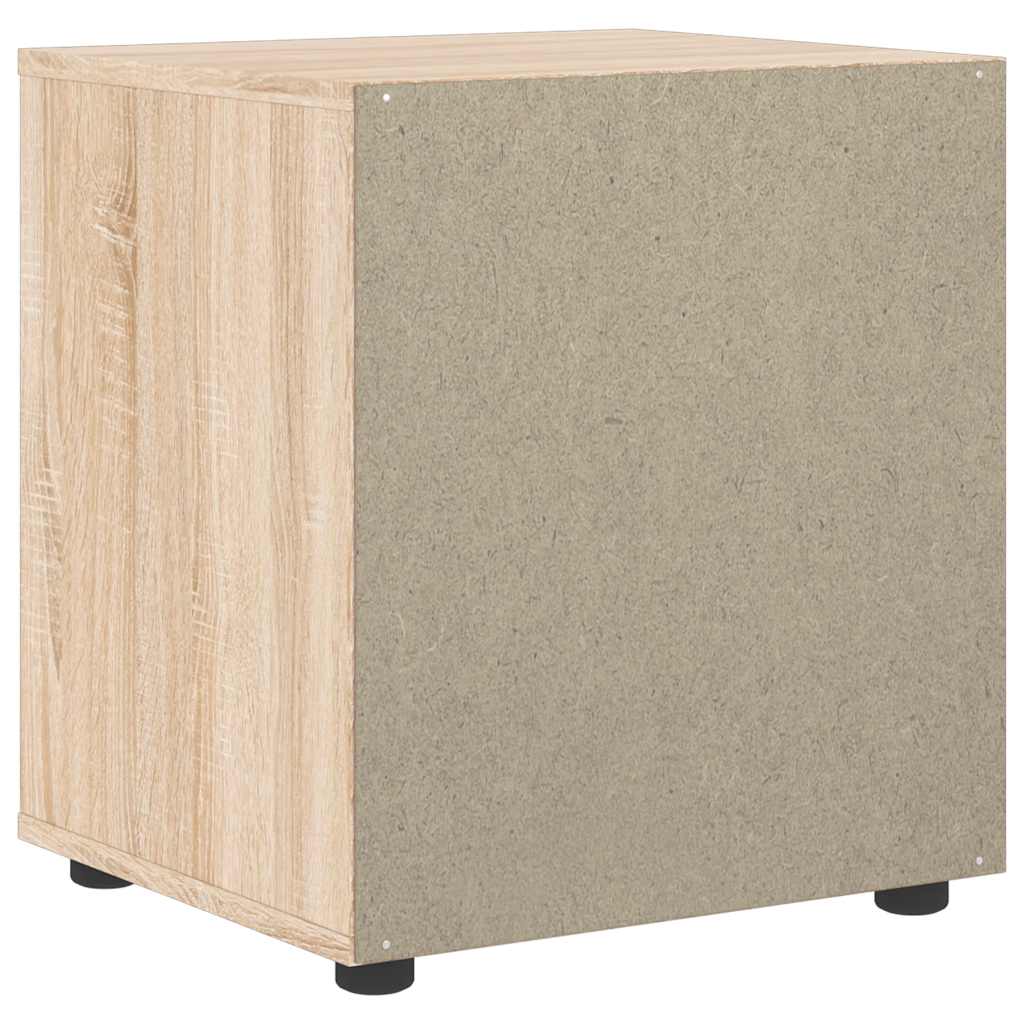 Bedside Cabinet VISNES Sonoma Oak 45x40x50 cm Engineered Wood
