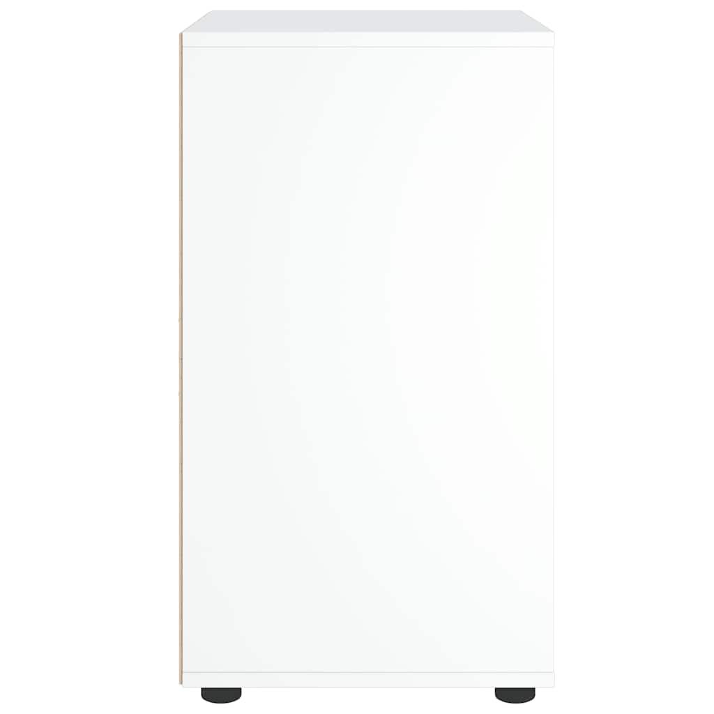 Sideboard VISNES White 60x40x73 cm Engineered Wood