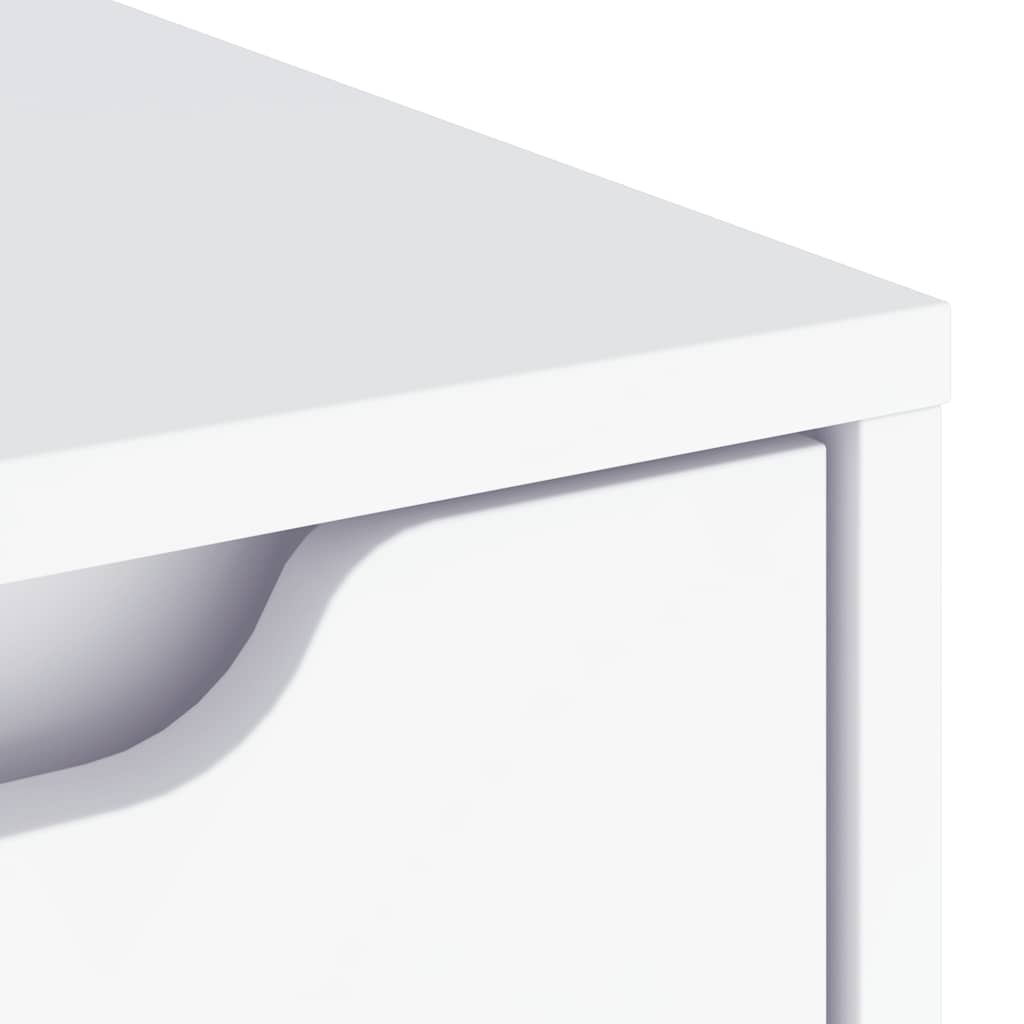 Sideboard VISNES White 60x40x73 cm Engineered Wood