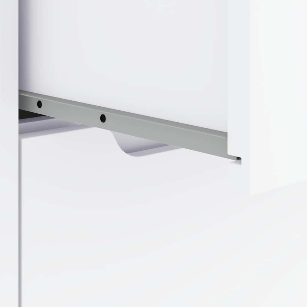 Sideboard VISNES White 60x40x73 cm Engineered Wood