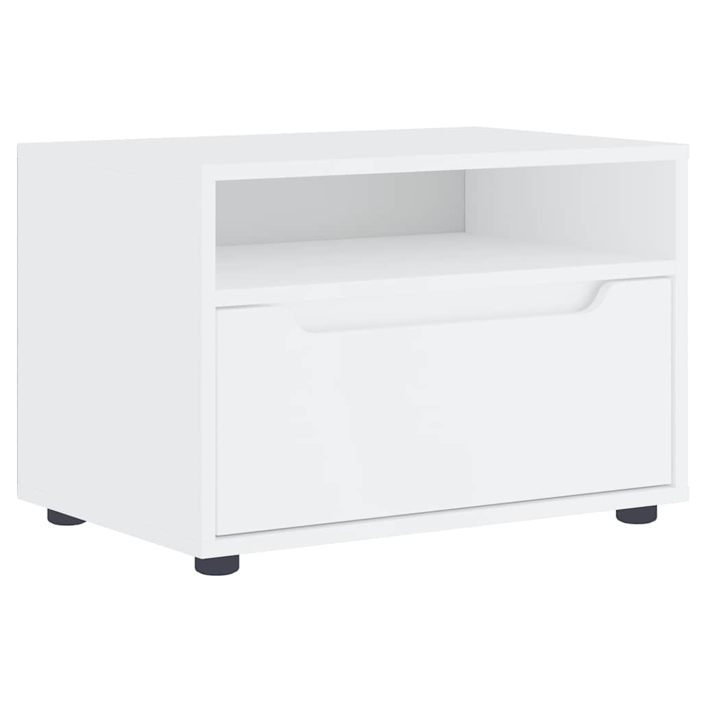 TV Cabinet VISNES White 60x40x38 cm Engineered Wood