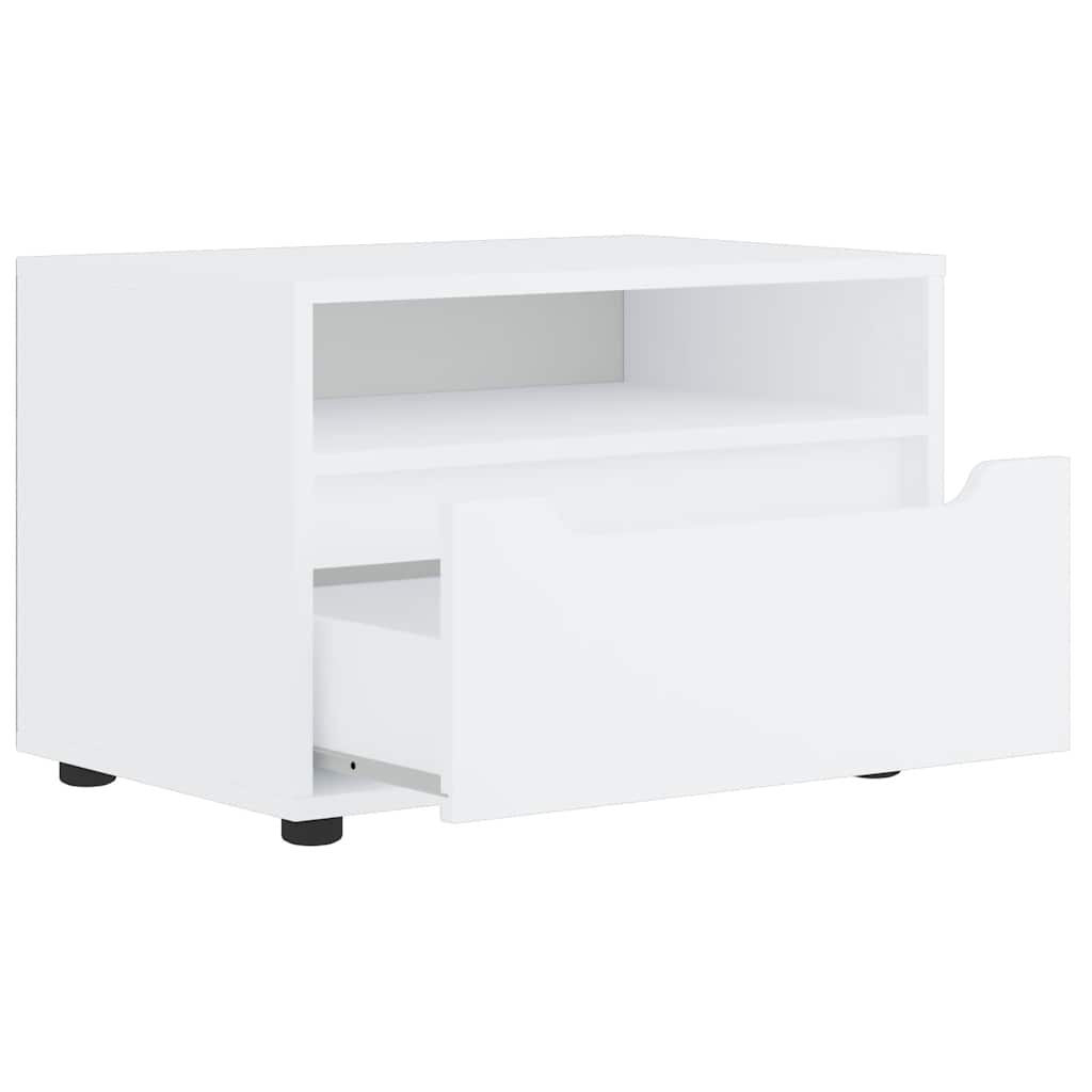 TV Cabinet VISNES White 60x40x38 cm Engineered Wood