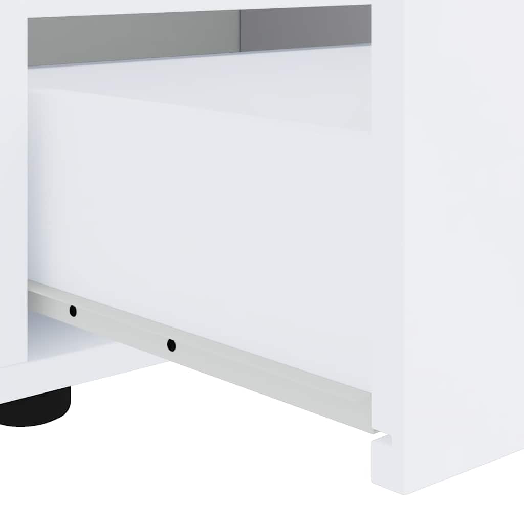 TV Cabinet VISNES White 60x40x38 cm Engineered Wood