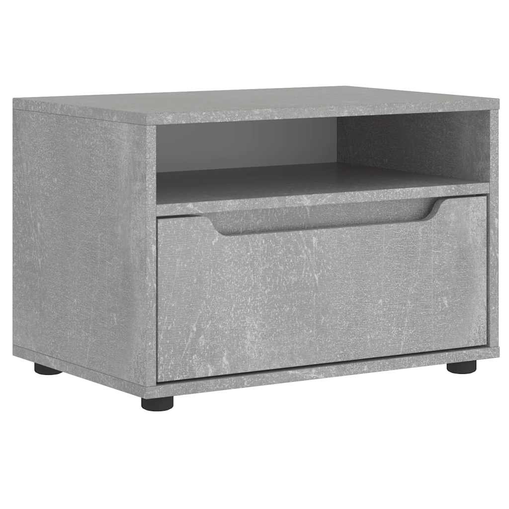 TV Cabinet VISNES Concrete Grey 60x40x38 cm Engineered Wood