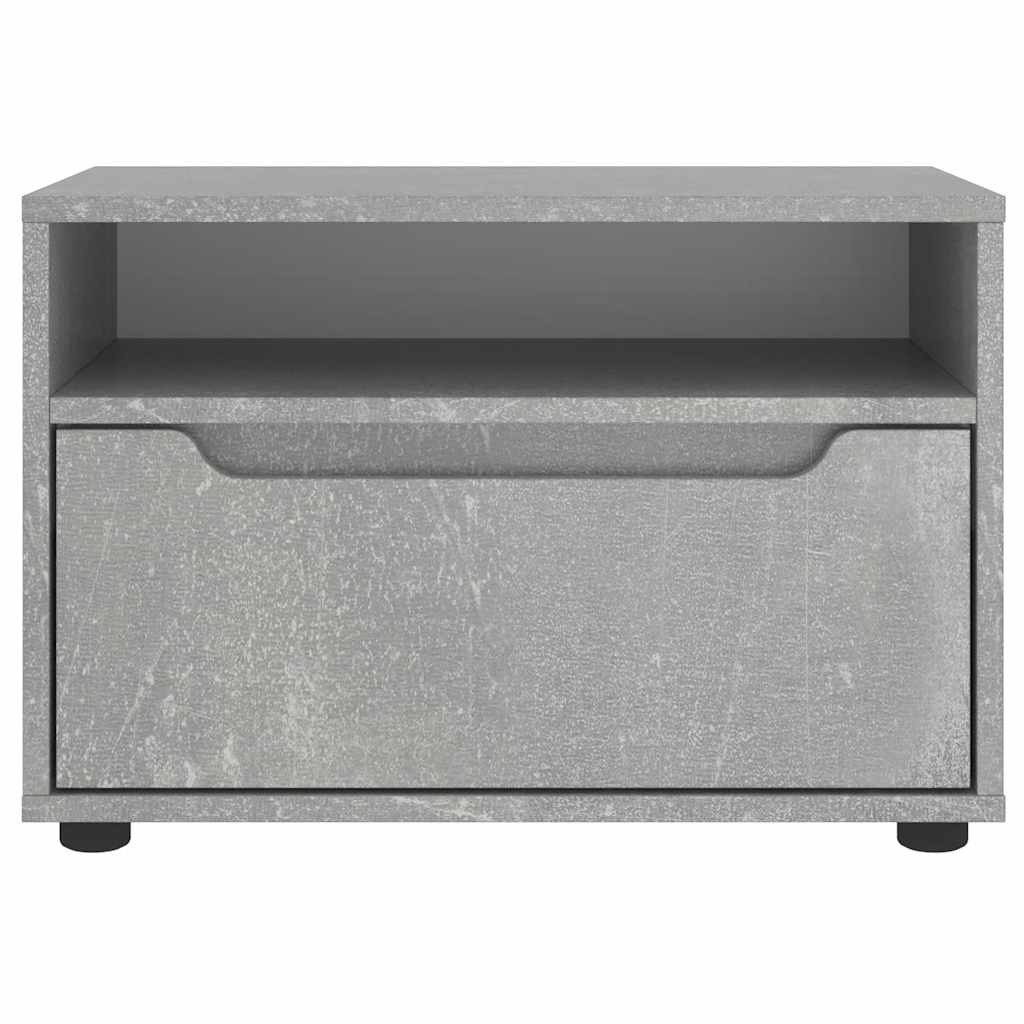 TV Cabinet VISNES Concrete Grey 60x40x38 cm Engineered Wood