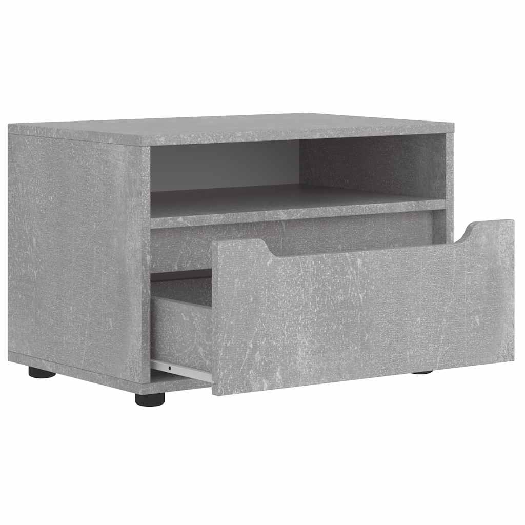 TV Cabinet VISNES Concrete Grey 60x40x38 cm Engineered Wood