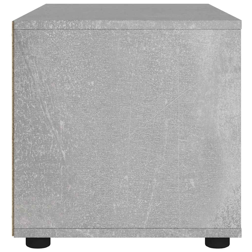 TV Cabinet VISNES Concrete Grey 60x40x38 cm Engineered Wood