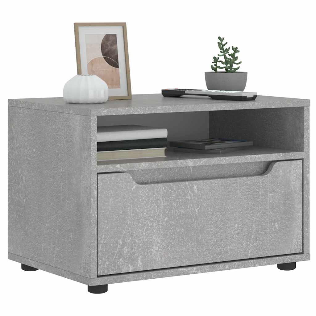 TV Cabinet VISNES Concrete Grey 60x40x38 cm Engineered Wood