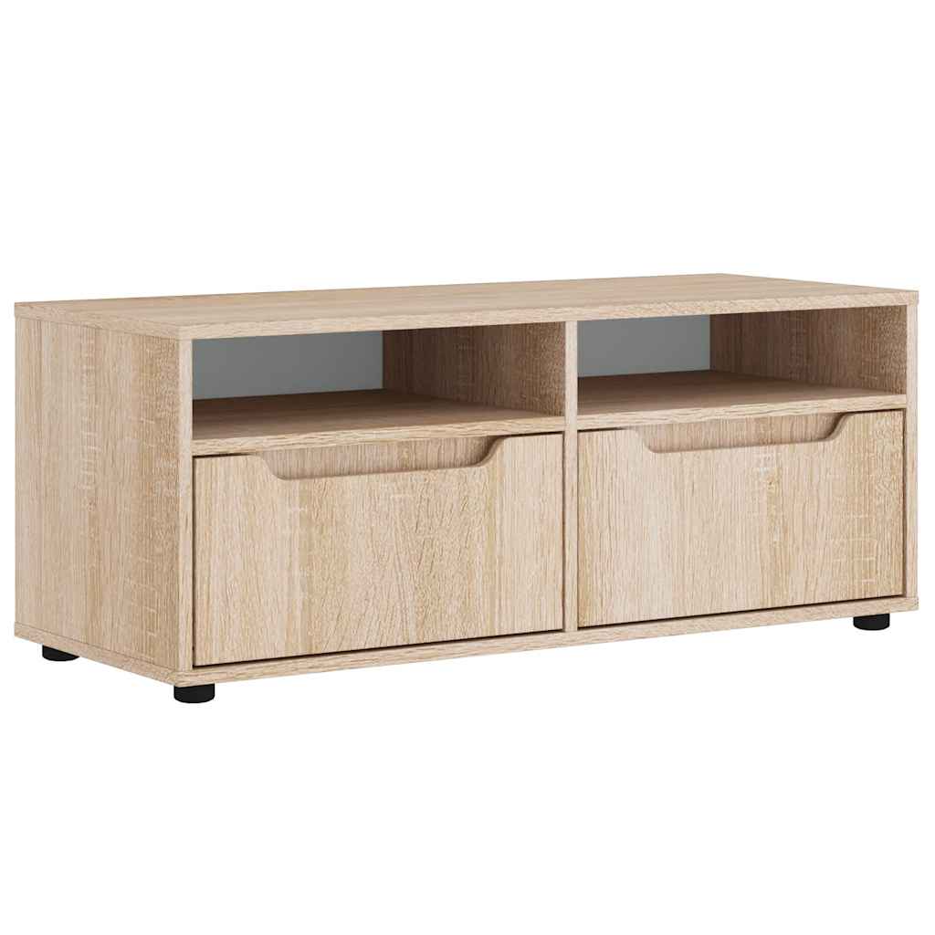 TV Cabinet VISNES Sonoma Oak 100x40x38 cm Engineered Wood