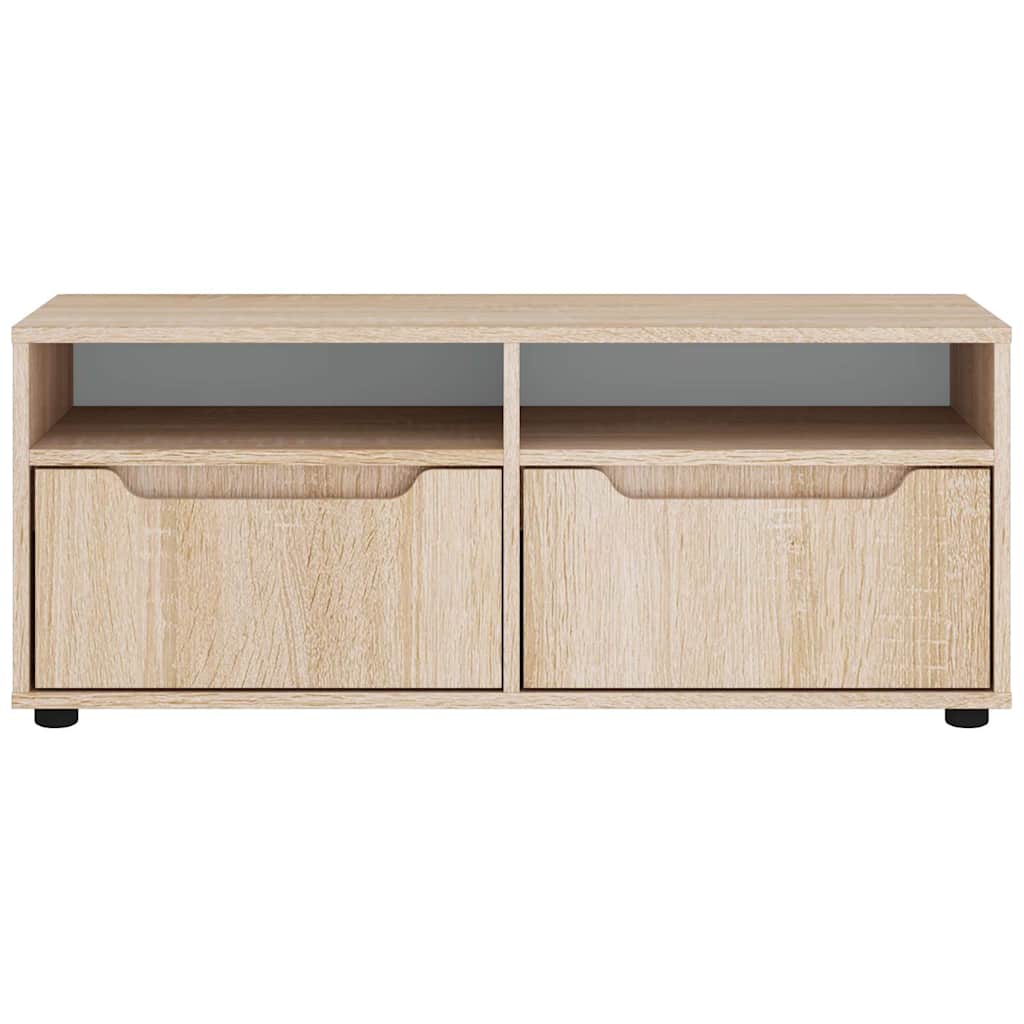 TV Cabinet VISNES Sonoma Oak 100x40x38 cm Engineered Wood