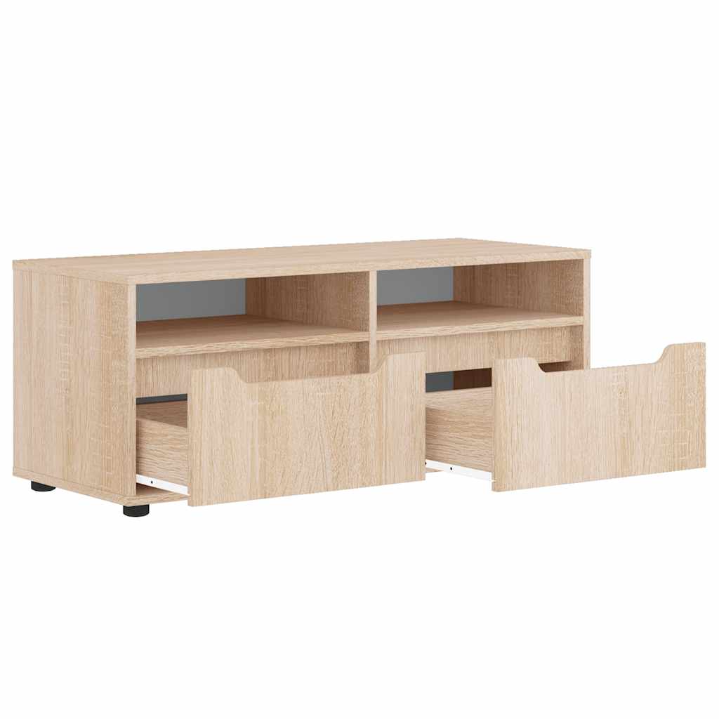 TV Cabinet VISNES Sonoma Oak 100x40x38 cm Engineered Wood