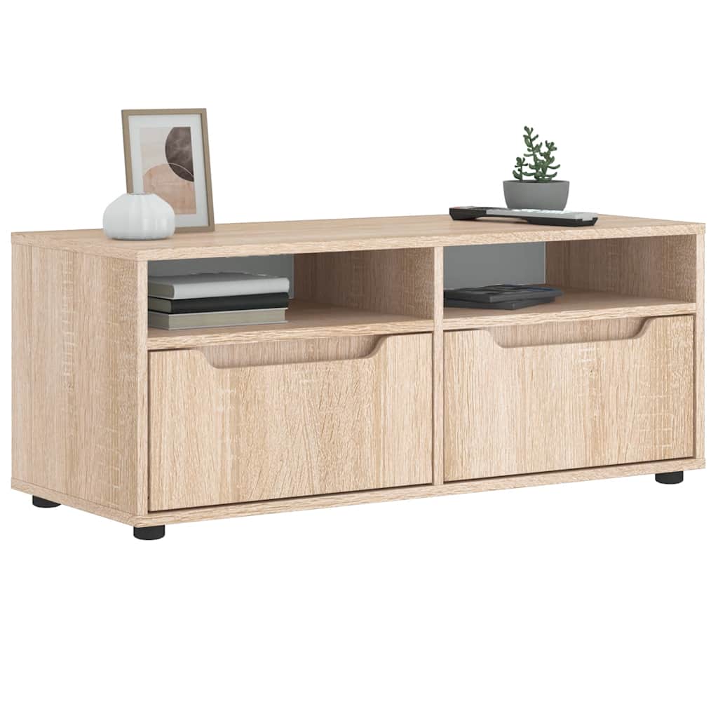 TV Cabinet VISNES Sonoma Oak 100x40x38 cm Engineered Wood