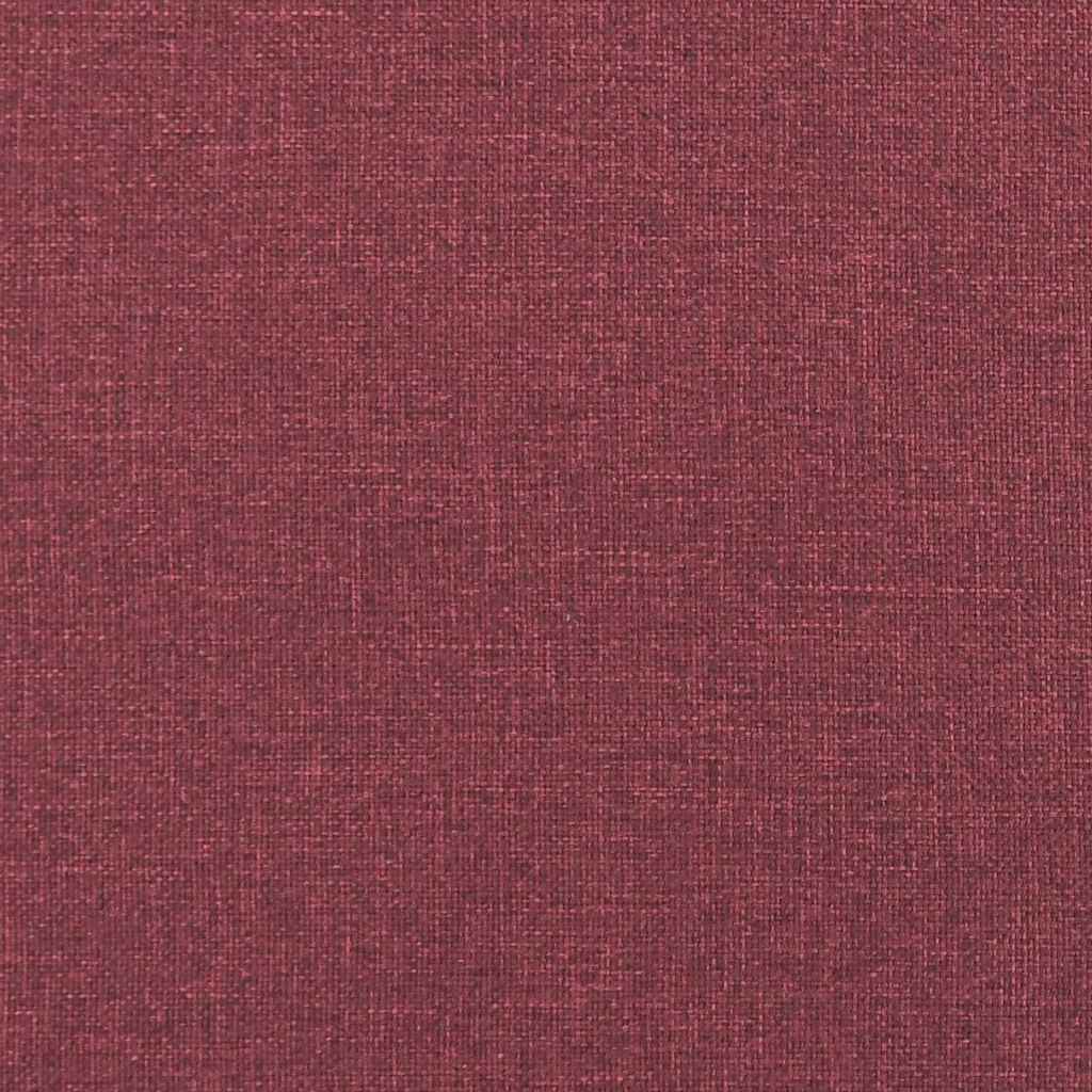 Sofa Set Wine red 173 x 131 x 67 cm Fabric