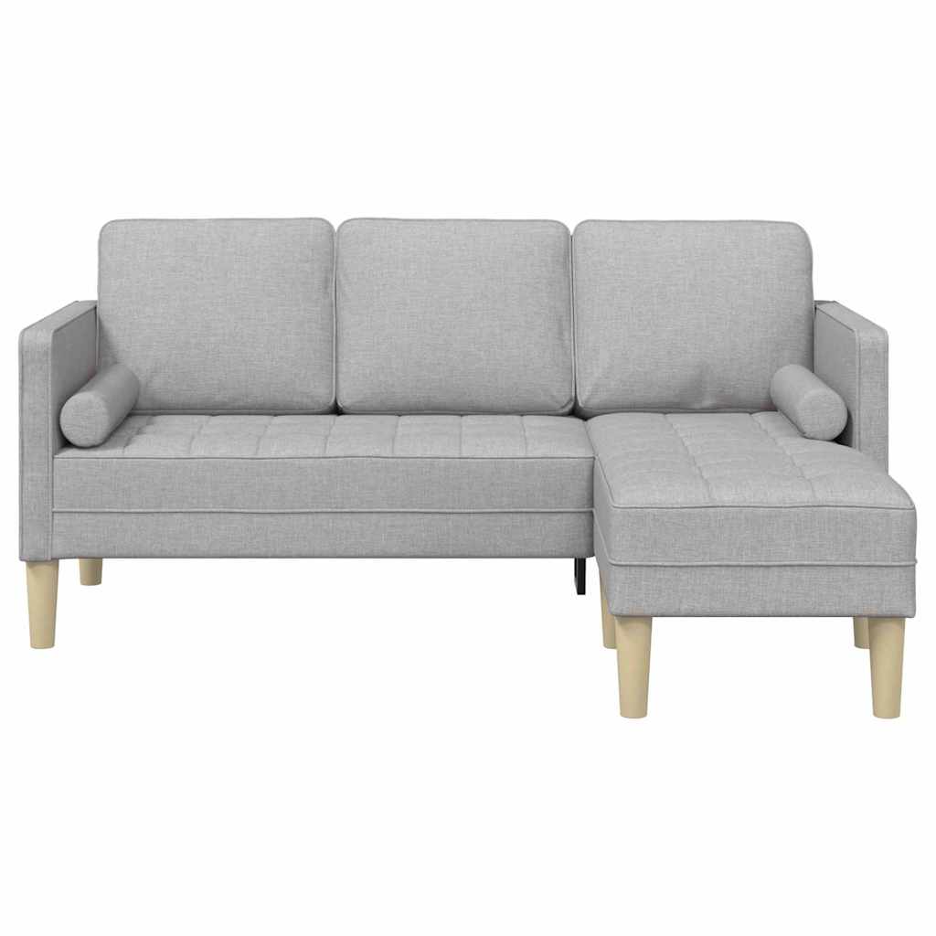 Sofa Set Cloud grey 173 x 131 x 67 cm Fabric