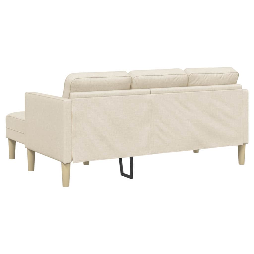 Sofa Set Linen 173 x 131 x 67 cm Fabric