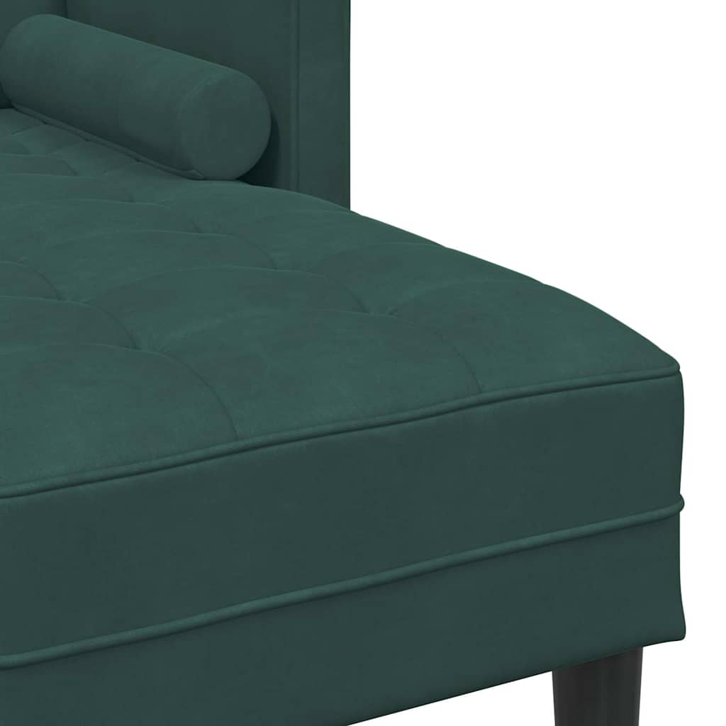 Sofa Set Dark Green 173 x 131 x 67 cm Velvet