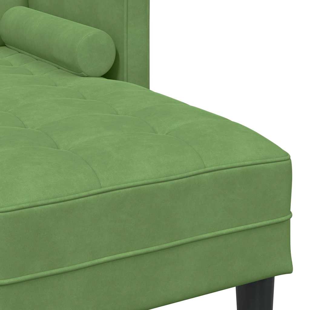 Sofa Set Light green 173 x 131 x 67 cm Velvet