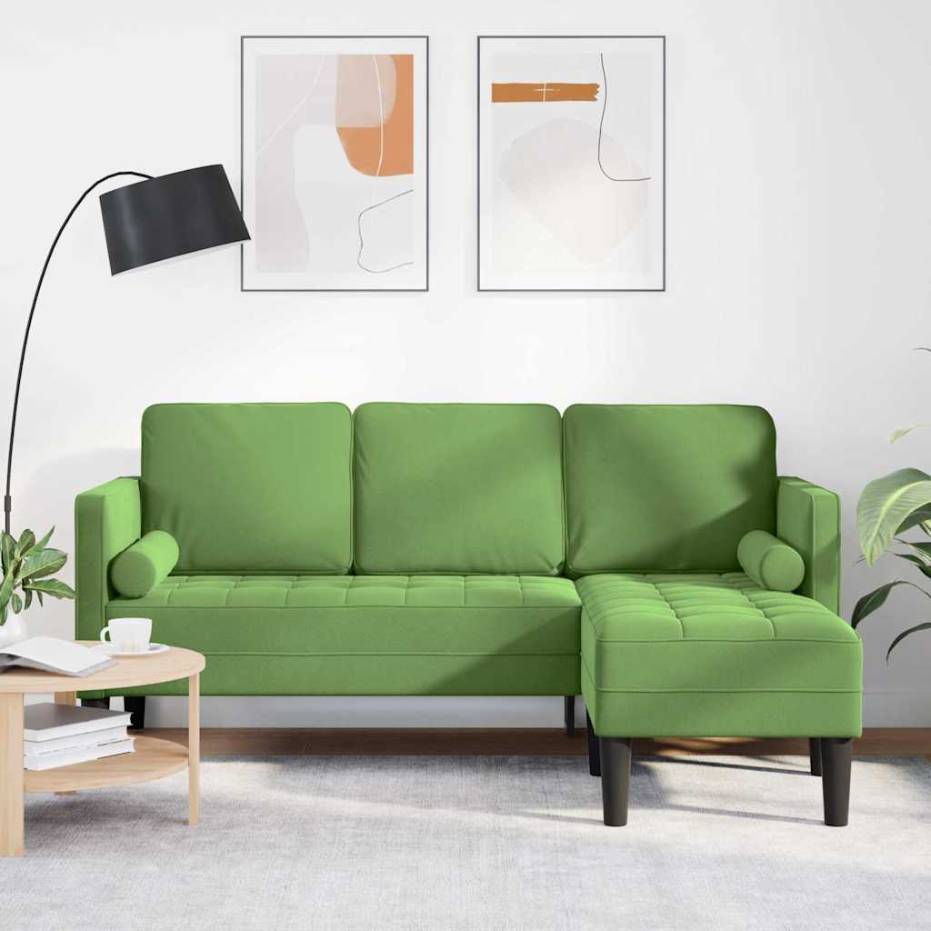 Sofa Set Light green 173 x 131 x 67 cm Velvet