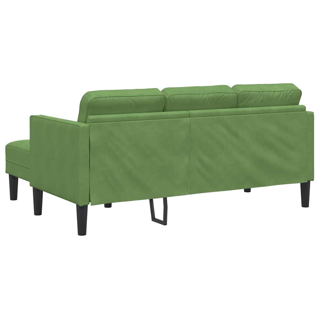 Sofa Set Light green 173 x 131 x 67 cm Velvet