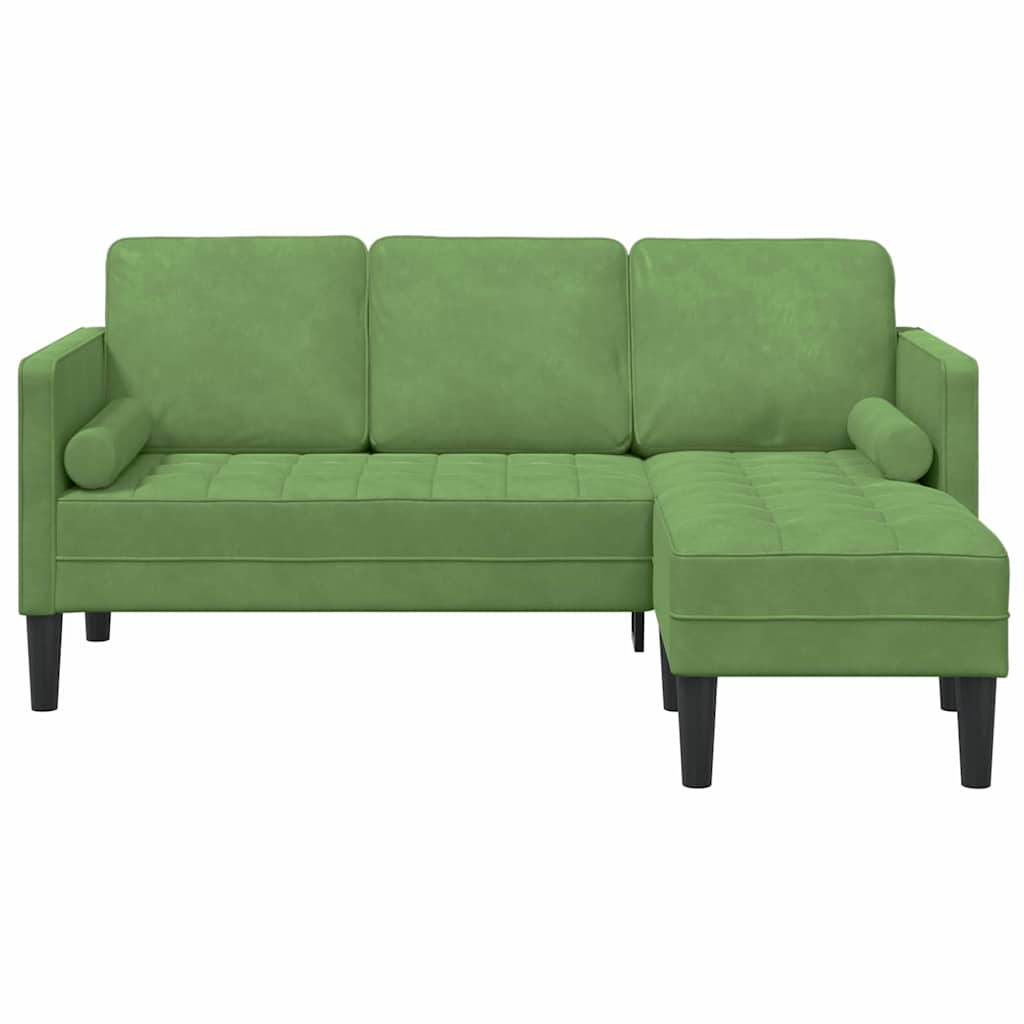 Sofa Set Light green 173 x 131 x 67 cm Velvet