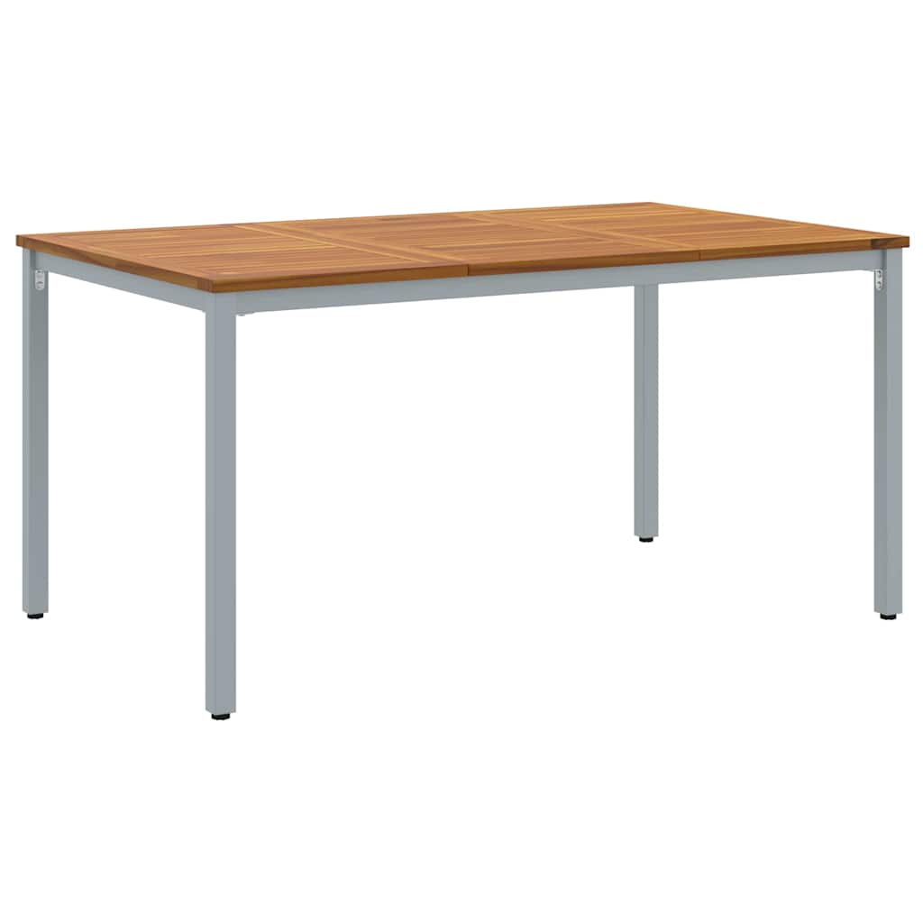 Outdoor Tables Natural and grey 150 x 90 x 75 cm