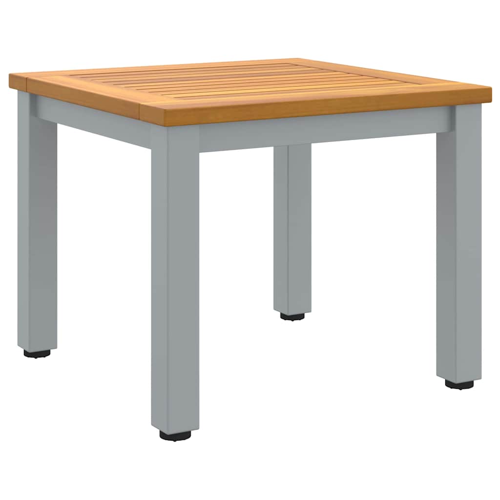 Outdoor Tables Natural and grey 45 x 45 x 38 cm