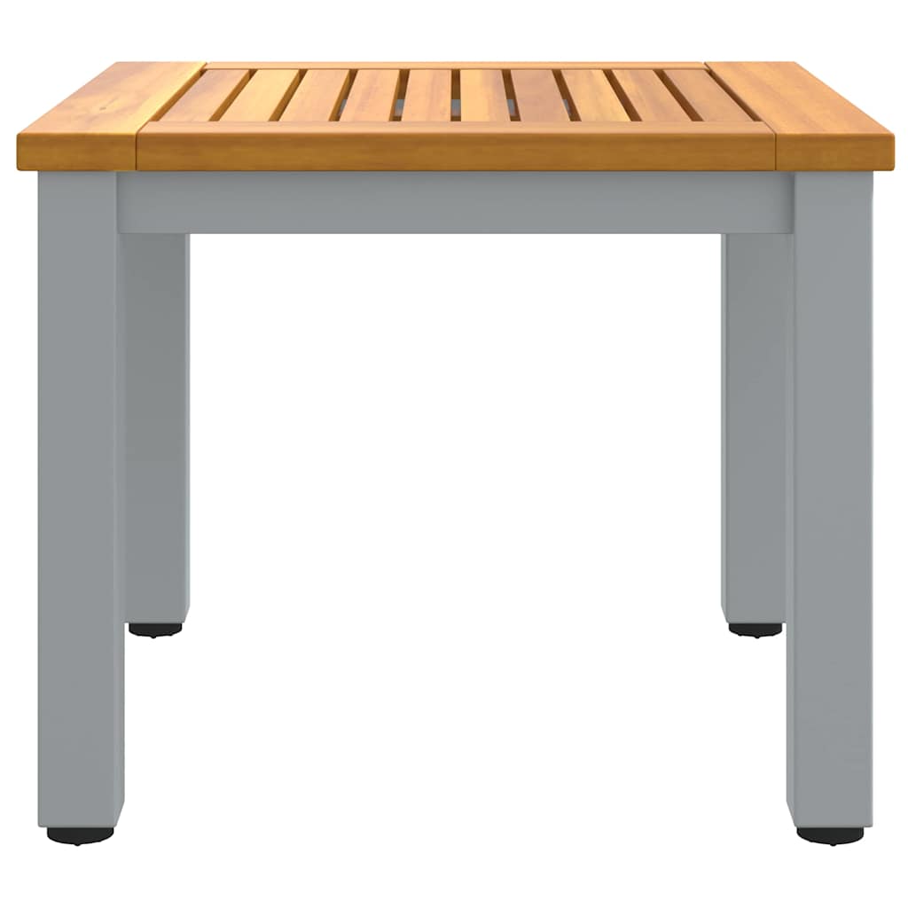 Outdoor Tables Natural and grey 45 x 45 x 38 cm