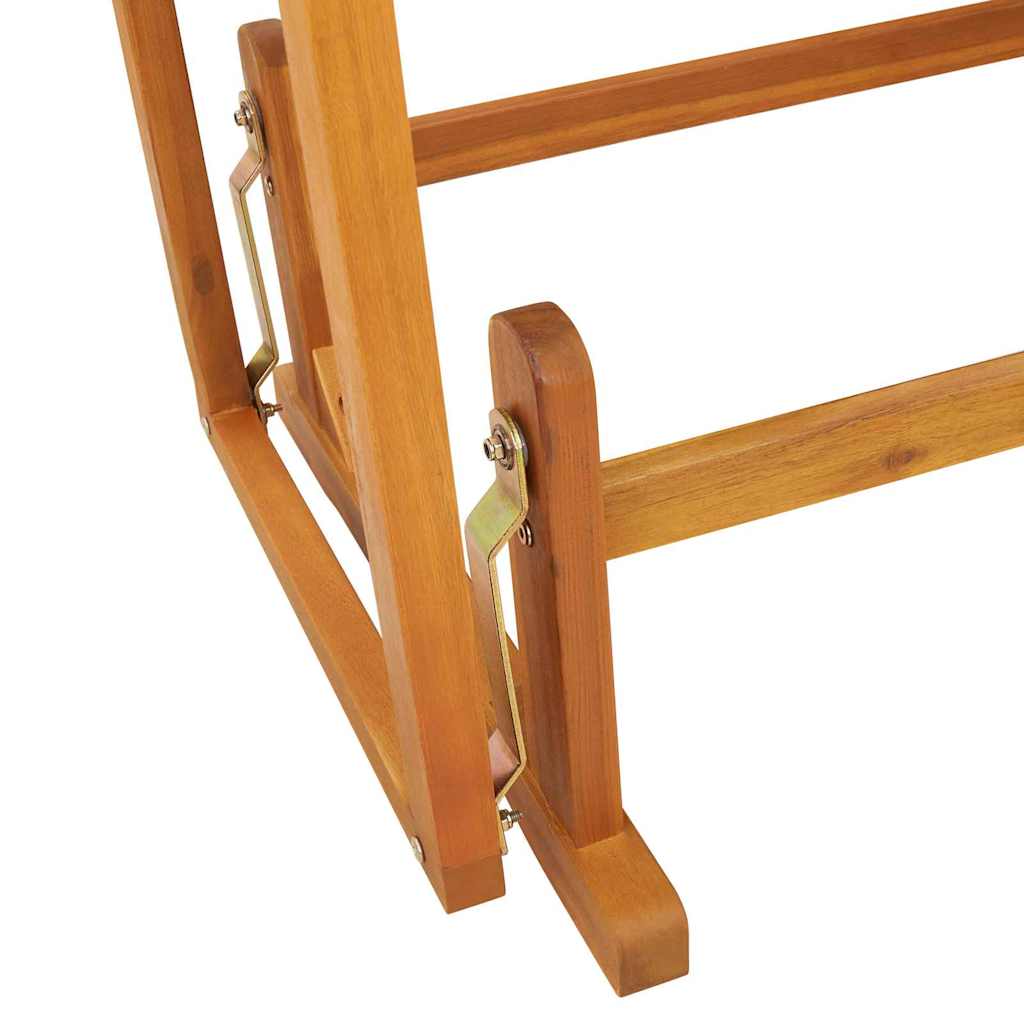 Garden Glider Bench Brown 110 x 59 x 97cm Solid Acacia wood