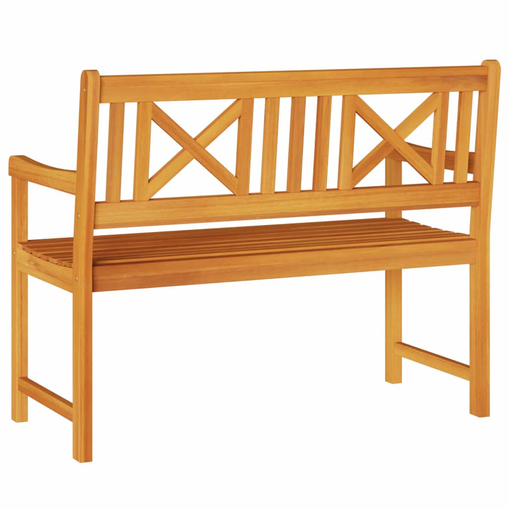 Garden Bench Brown 110 x 56 x 90cm Solid Acacia wood