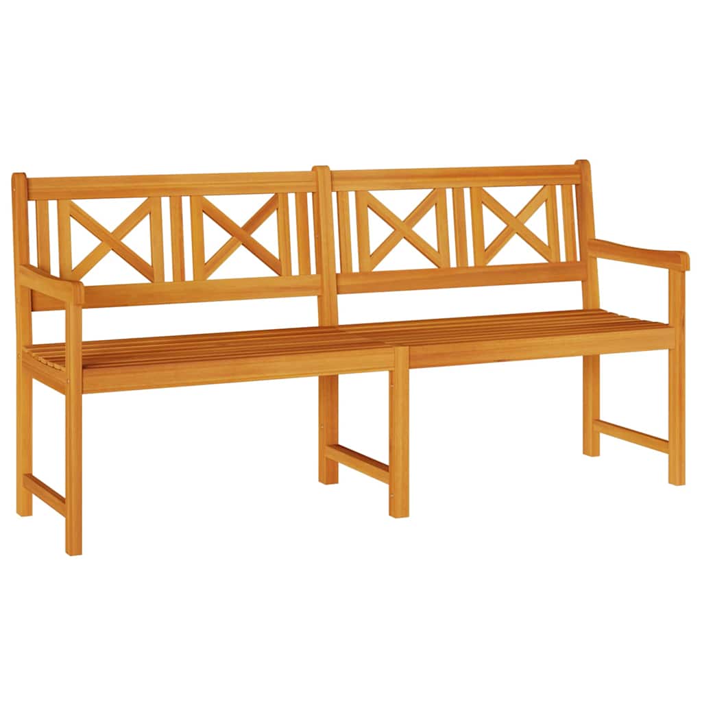 Garden Bench Brown 180 x 56 x 90cm Solid Acacia wood
